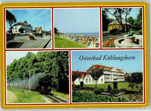 Kühlungsborn FDGB-Erhoungsheim Jochen Weigert Strand Konzertgarten Ost Schmalspurbahn Technisches Denkmal FDGB-Erholungsheim Georgi Dimitroff