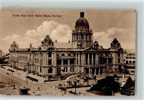 Durban Town Hall from Natal Bank