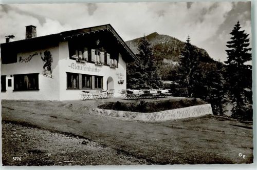 Spitzingsee Gasthaus Klausenhütte