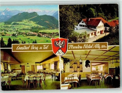 Pfronten Vilstal Gasthof Berg u. Tal Innenansicht