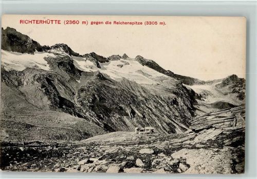 Richterhütte Richterhütte gegen die Reichenspitze