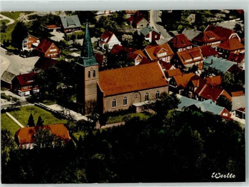 Werlte Kirche Fliegeraufnahme
