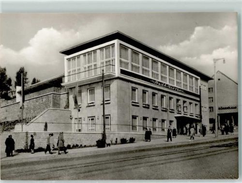 Nordhausen HO Gasthof Stadt Terrasse Ort lt. Verlag