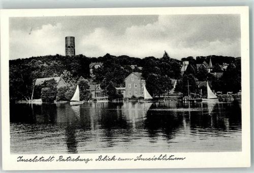 Ratzeburg Blick zum Aussichtsturm