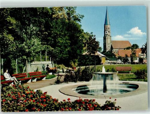 Dingolfing Rückseite mit Abschürfungen bzw Kleberesten Herrenweiher