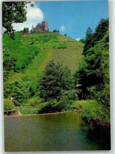 Alf Rückseite mit Abschürfungen bzw Kleberesten Burg Arras