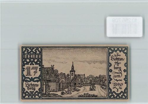 Lichtenberg Notgeld 50 Pfennig