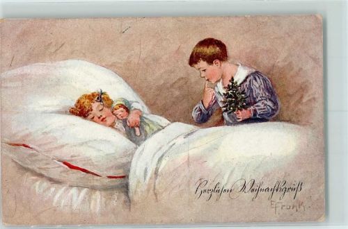 1922 Puppenmutter AK