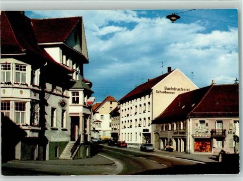 Bonndorf Blick in die Martinstraße