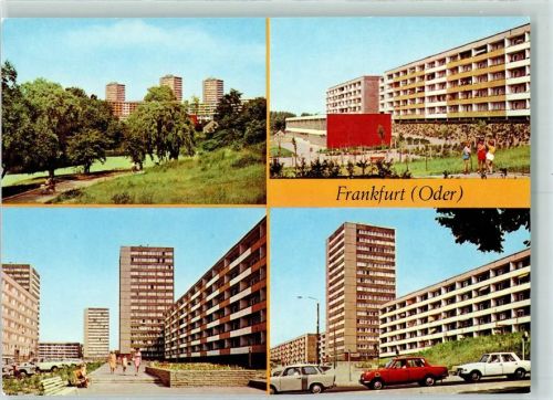 Frankfurt Lienau-Teich im Botanischen Garten Warschauer Straße Prager Straße Moskauer Straße