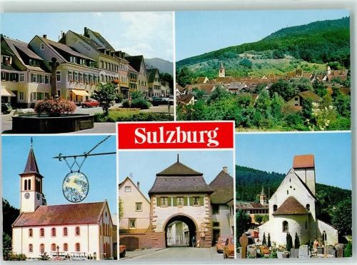 Sulzburg Kirche Friedhof Tor Brunnen