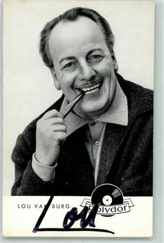 Lou van Burg Originalautogramm