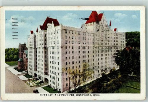 Montreal 1932 Chateau Apartements AK