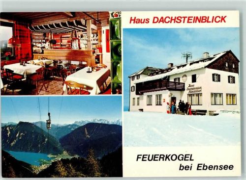 Feuerkogel - Haus Dachsteinblick Berggasthof Pension Hüttenstempel