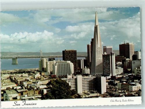 San Francisco New Transamerica Building Bay Brigde