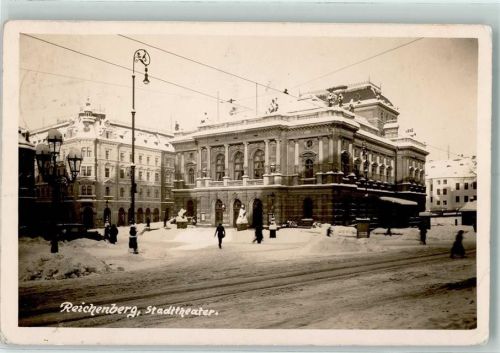 Liberec Stadttheater Winter