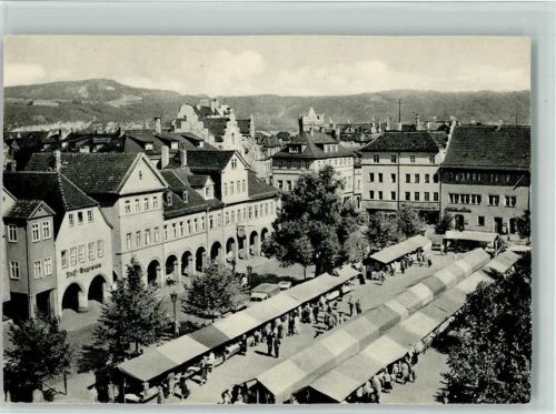 Saalfeld Markttag