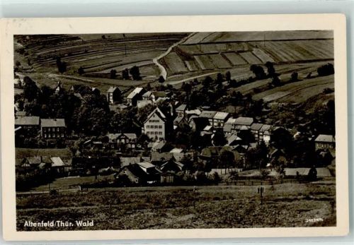 Altenfeld Rückseite mit Abschürfungen bzw Kleberesten
