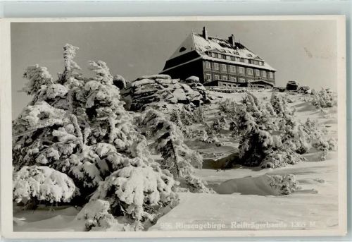 Reifträgerbaude Winter Riesengebirge