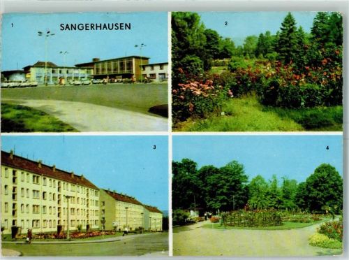Sangerhausen Bahnhof Rosarium Karl-Marx-Straße
