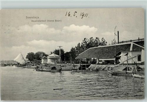 Surabaya 1911 Niederländische Kolonien Douanekantoor