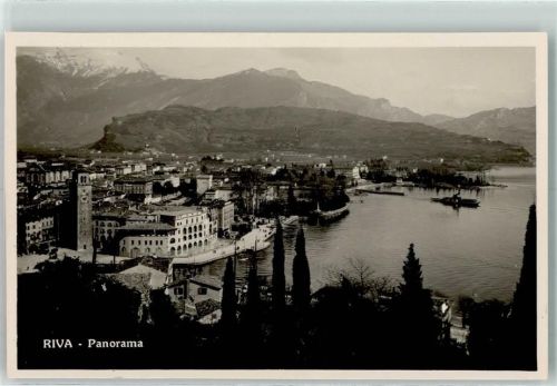 Riva' 1940 - 1950 Panorama AK