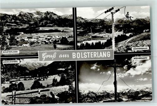 Bolsterlang Hörnerbahn Weiherkopf Gipfelkreuz Mädelegabel