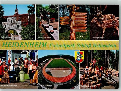 Heidenheim Minigolfanlage Stadion Wildgehege Waldspielplatz