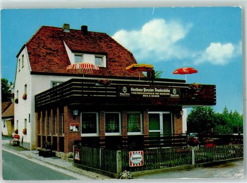 Hühnerloh Gasthaus Frankenhöhe Langnesse Eiswerbung