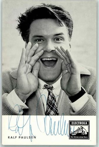 Ralf Paulsen Originalautogramm