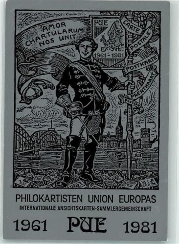 Philokartisten Union Eurpa 1961-1981 Limitierte Auflage Nr. 134