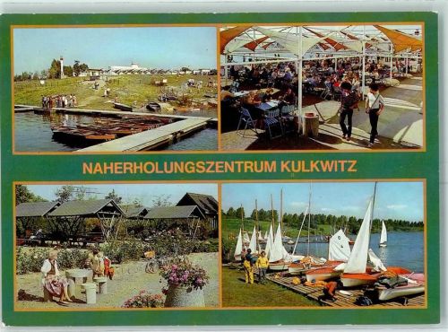 Kulkwitz Naherholungszentrum Seeufer Bootanlegeplatz Segel- und Paddelboote
