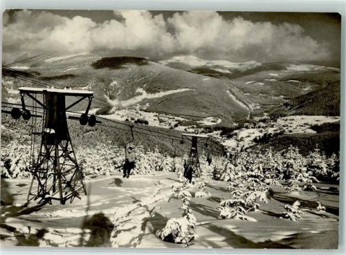 Spindleruv Mlyn Spindlerrúv Mlýn Lanovka na Plán Riesengebirge Winter