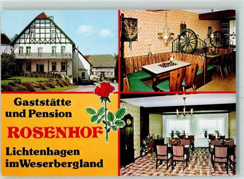 Lichtenhagen Gasthaus Rosenhof Innenansicht