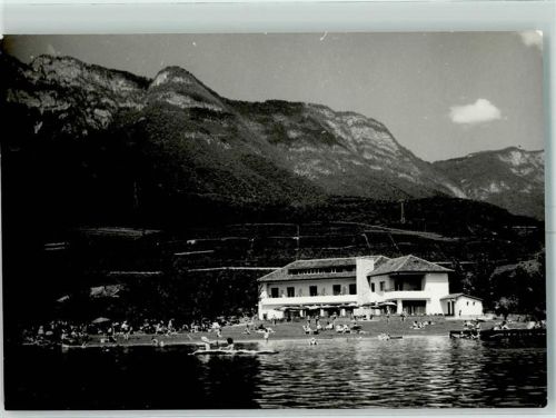 Kaltern 1964 Schwimmbad Pension Seegarten