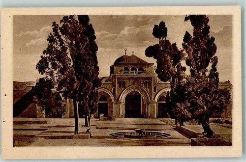 Jerusalem 1925 Al-Aksa Moschee AK