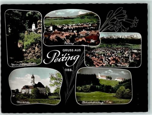 Peiting Wieskirche Maria Lourdes Grotte Hohenweißenberg