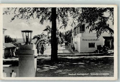 Seebad Heringsdorf Strandpromenade Promenadenkaffee