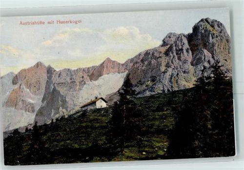 Austriahütte Hunerkogel Beschreibung aufgeklebt