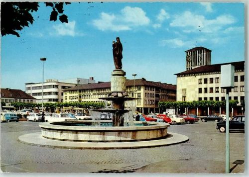 Saarlouis Großer Markt Marktbrunnen