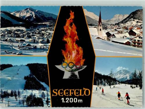 Seefeld 1976 Winterspiele AK
