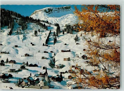 Hirschegg Winter Hirschegg mit Hoh. Ifen