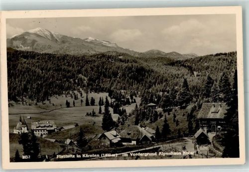 Flattnitz Alpenhaus Kotar Hüttenstempel