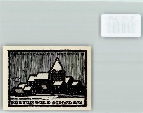 Schwaan Notgeld