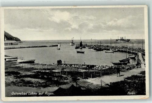 Lohme Hafen Segelboote