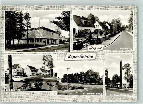 Zeppelinheim Bürgerhaus Buchenring Hirschsprung Gemeinde Zentrum