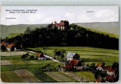 Greiffenberg Burg Greiffenstein Isergebirge Kemnitzkamm Iserkamm