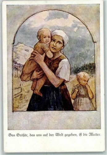 1936 sign. Adele Fairholme + SST Muttertagsfeier Bregenz 1936 AK