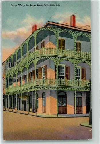 New Orleans Lacework in Iron Balcony AK