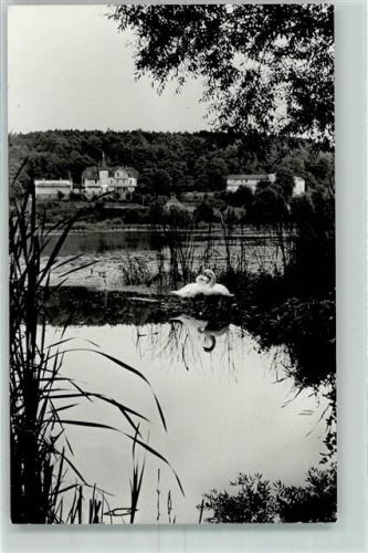 15377 O1276 Buckow , Märkische Schweiz - Am Griepensee Schwäne